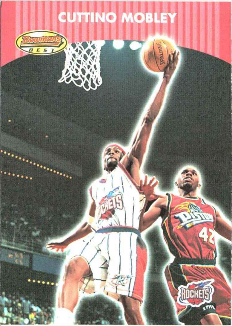2001-02 Bowman's Best Cuttino Mobley / Houston Rockets #57