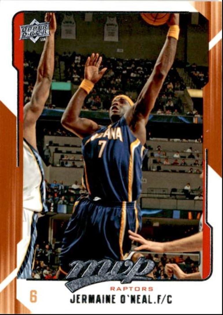 2008-09 Upper Deck MVP Jermaine O'Neal Toronto Raptors #60