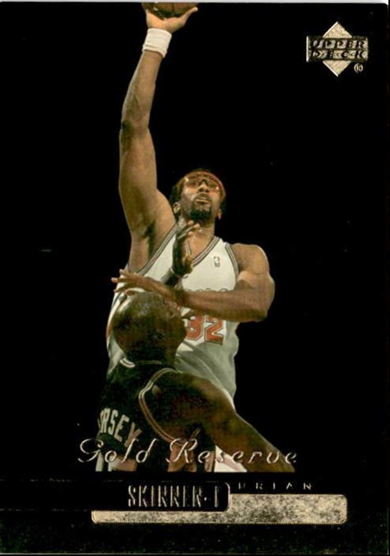 1999-00 Upper Deck Gold Reserve Brian Skinner . Los Angeles Clippers #100
