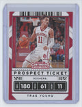 2020-21 Panini Contenders Draft Picks Trae Young Rookie Basketball Card #11