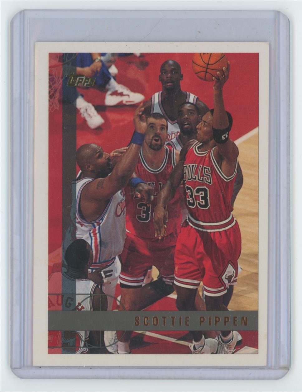 1997-98 Topps Scottie Pippen Basketball Card Chicago Bulls #1