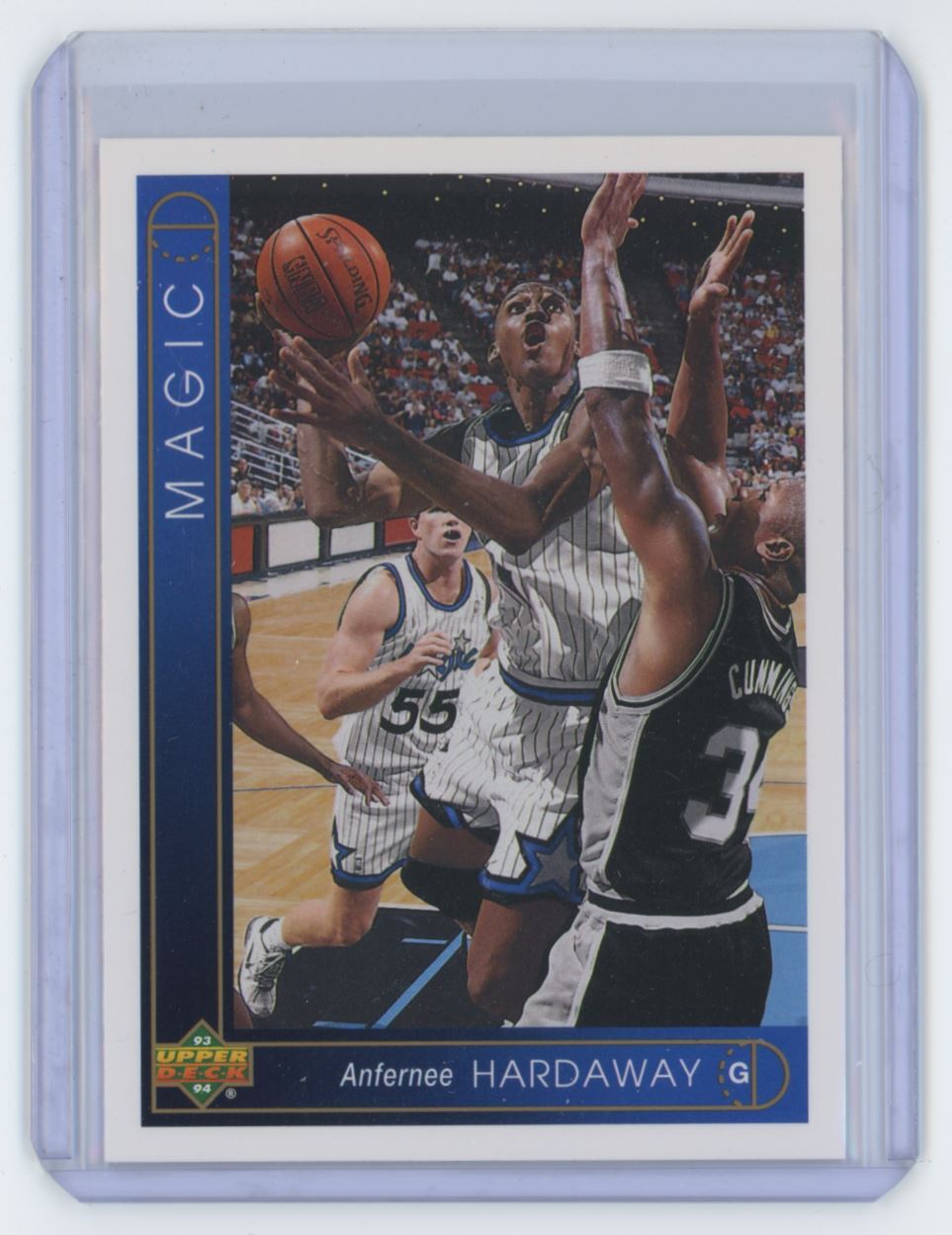 1993-94 Upper Deck NBA Anfernee Hardaway Basketball Card Orlando Magic #382