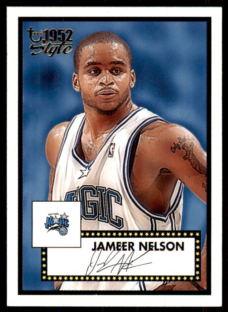 2005-06 Topps 1952 Style Jameer Nelson Basketball Cards #57