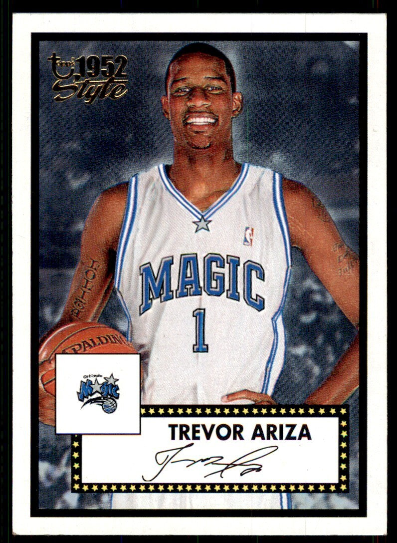 2005-06 Topps 1952 Style Trevor Ariza A Basketball Cards #20