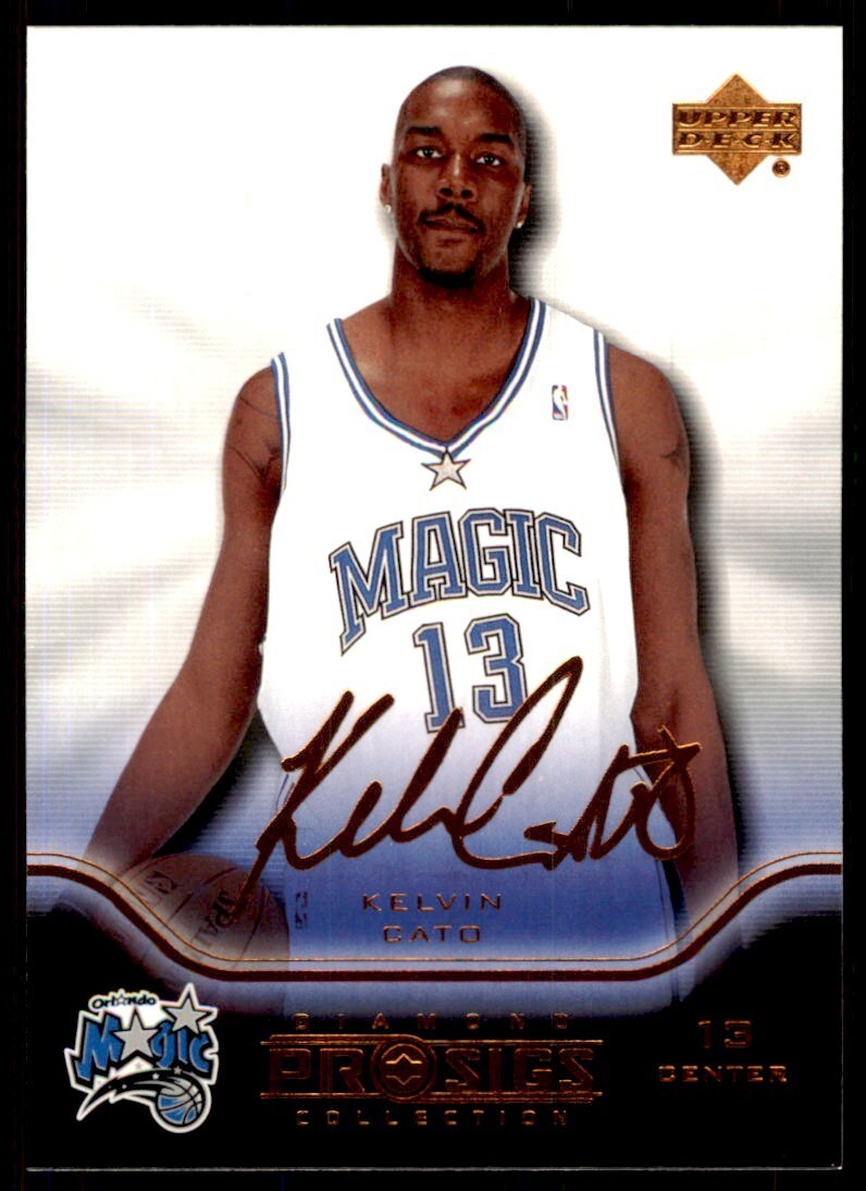 2004-05 Upper Deck Pro Sigs Kelvin Cato Basketball Cards #62