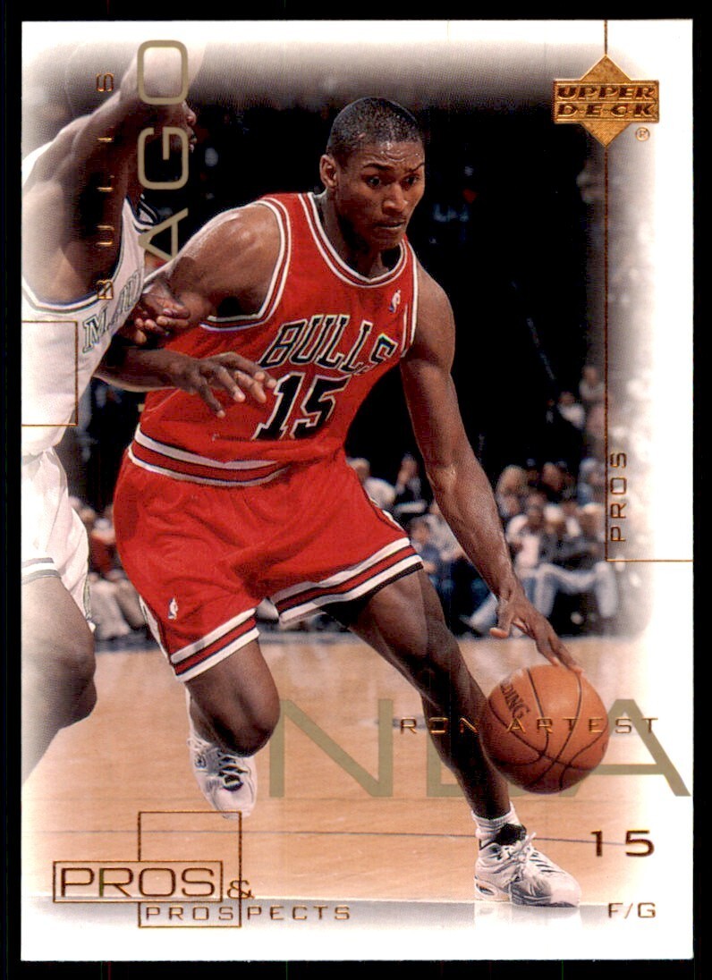 2000-01 Upper Deck Pros & Prospects Ron Artest Basketball Cards #11