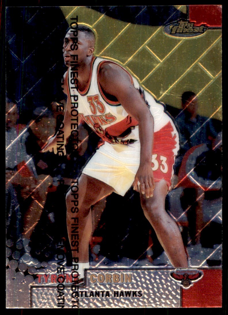 1999-00 Topps Finest Tyrone Corbin Basketball Cards #87