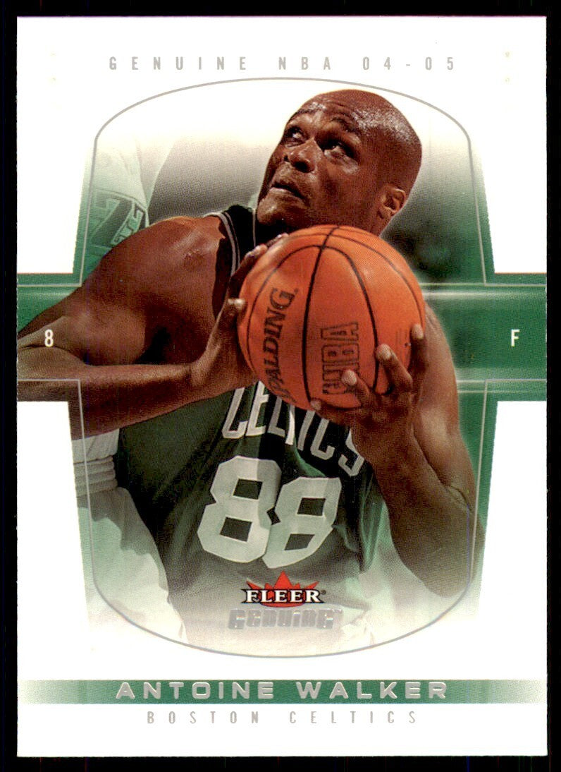 2004-05 Fleer Genuine Antoine Walker Basketball Cards #18