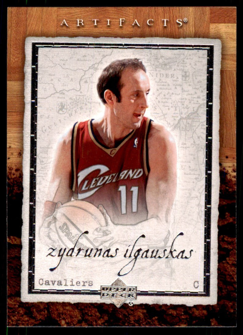 2007-08 Upper Deck Artifacts Zydrunas Ilgauskas Basketball Cards #18