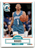 1990-91 Fleer Tyrone Bogues / Charlotte Hornets #16
