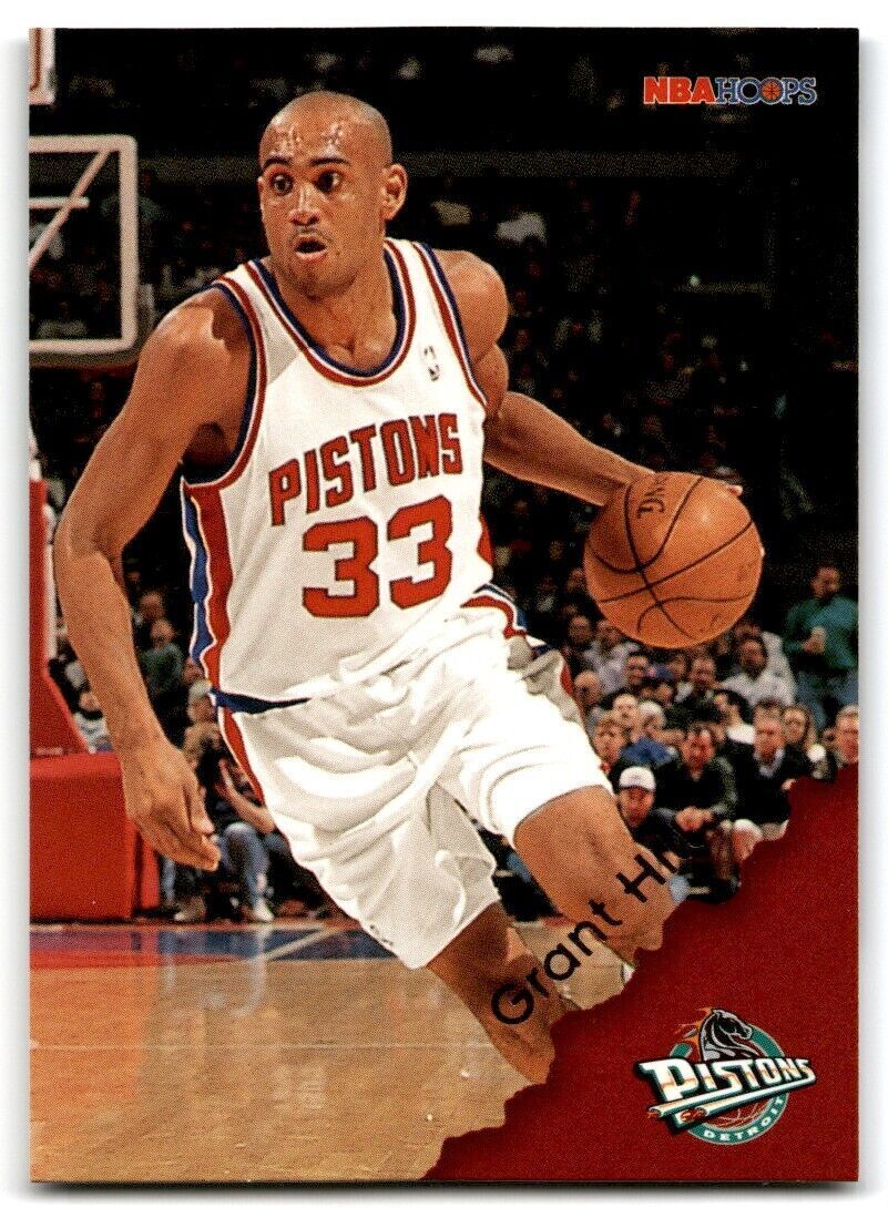 1996-97 Hoops Grant Hill Detroit Pistons #46