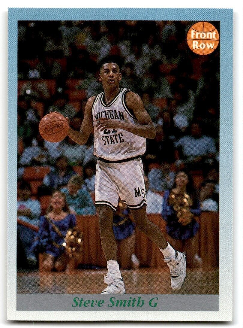 1992-93 Front Row Premier Steve Smith Michigan State #97