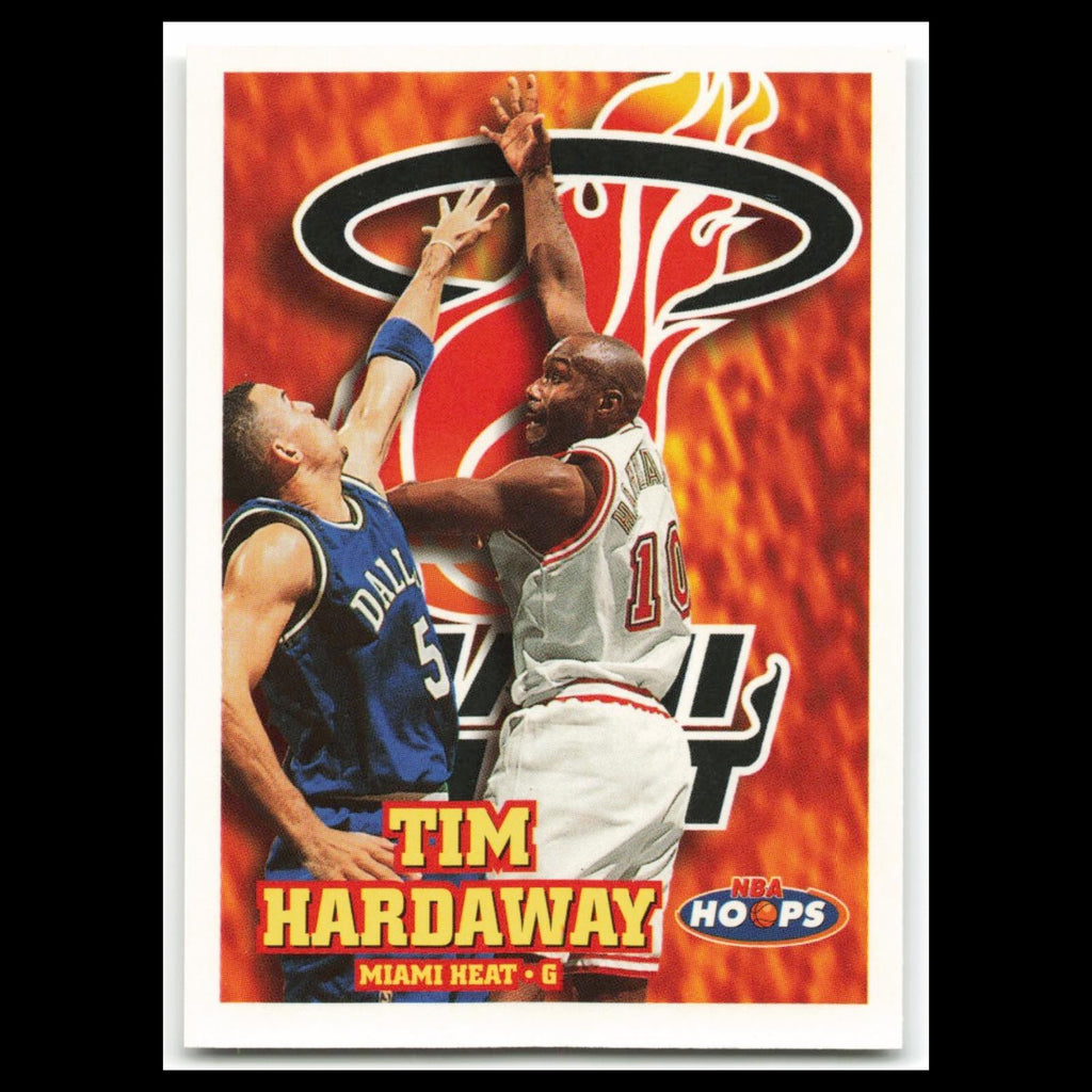 Tim Hardaway #83 1997 Hoops Miami Heat Basketball Card NBA NM