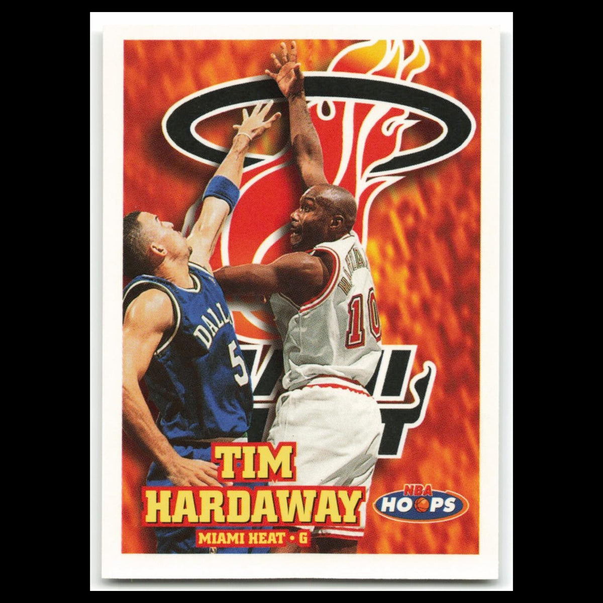 Tim Hardaway #83 1997 Hoops Miami Heat Basketball Card NBA NM