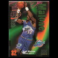 Karl Malone #32 1997 SkyBox Z-Force Utah Jazz Basketball Card NBA NM