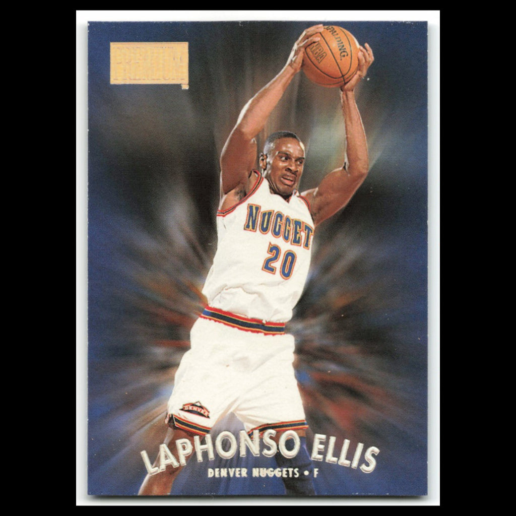 LaPhonso Ellis #85 1997 SkyBox Premium Denver Nuggets Basketball Card NBA NM