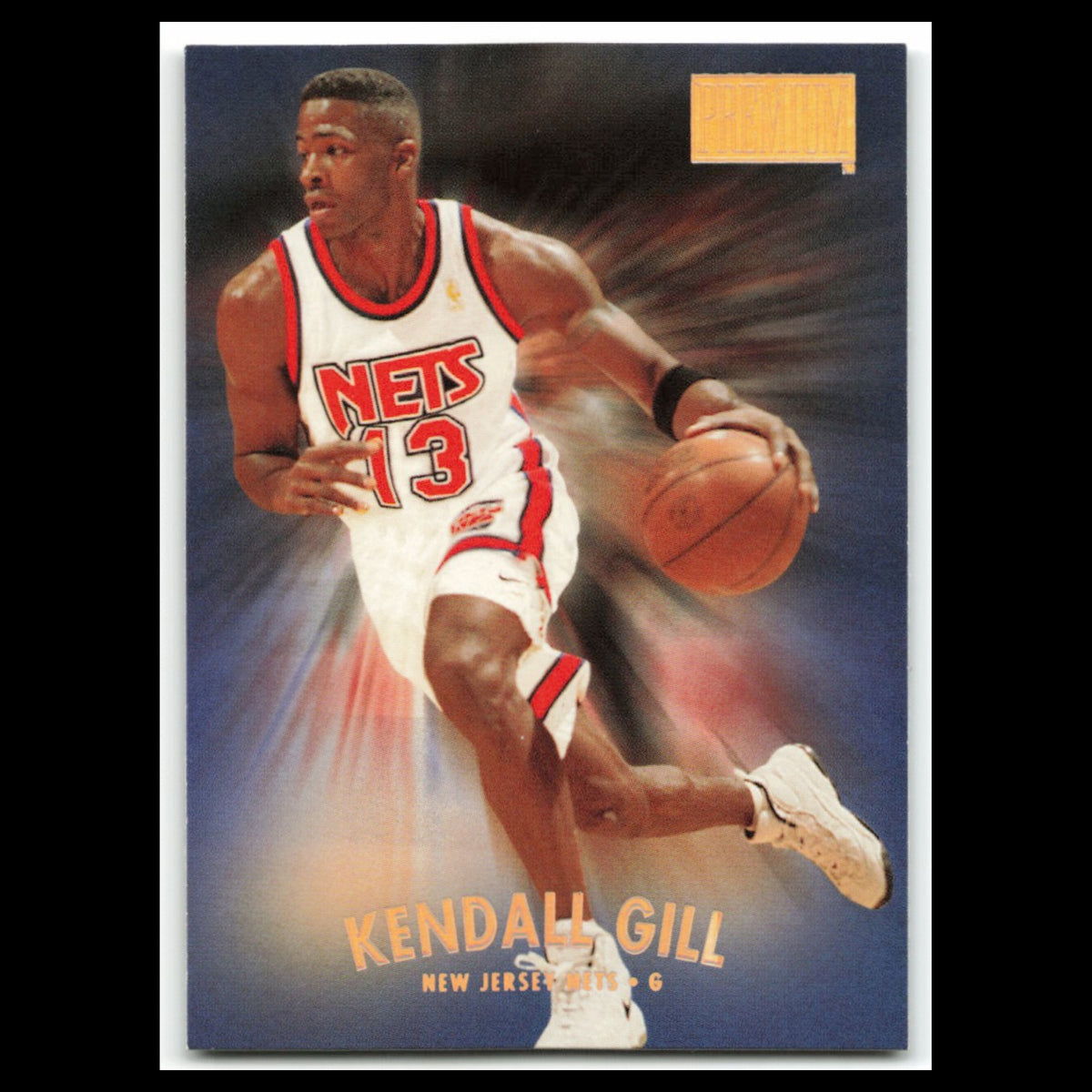 Kendall Gill #122 1997 SkyBox Premium New Jersey Nets Basketball Card NBA NM