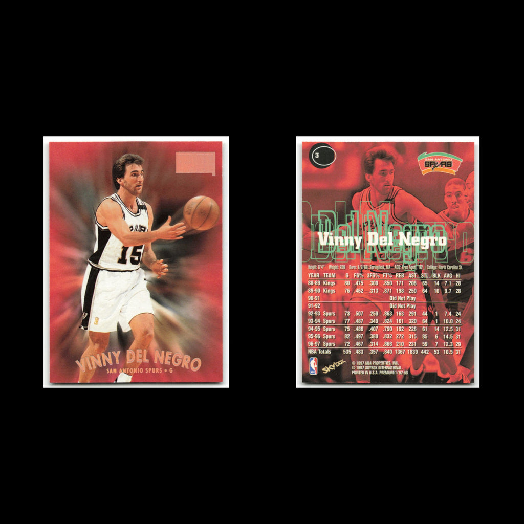 Tony Delk #6 1996 SkyBox Premium Charlotte Hornets Basketball Card NBA NM