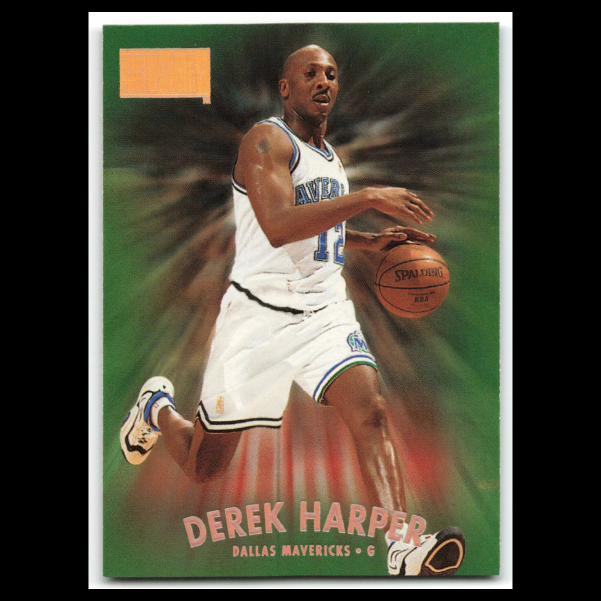 Derek Harper #70 1997 SkyBox Premium Dallas Mavericks Basketball Card NBA NM