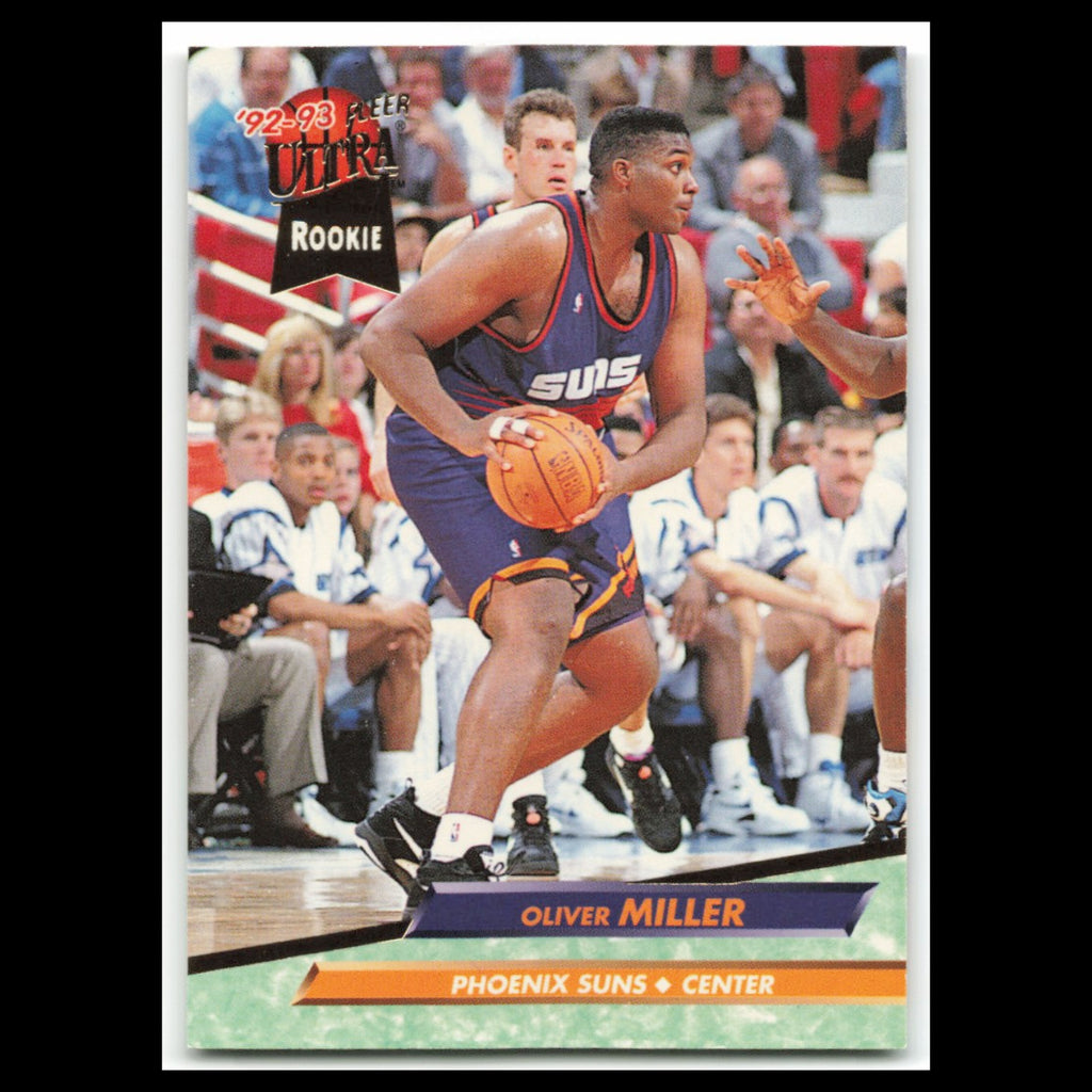 Oliver Miller Rookie #341 1992 Fleer Ultra Phoenix Suns Basketball Card NBA NM