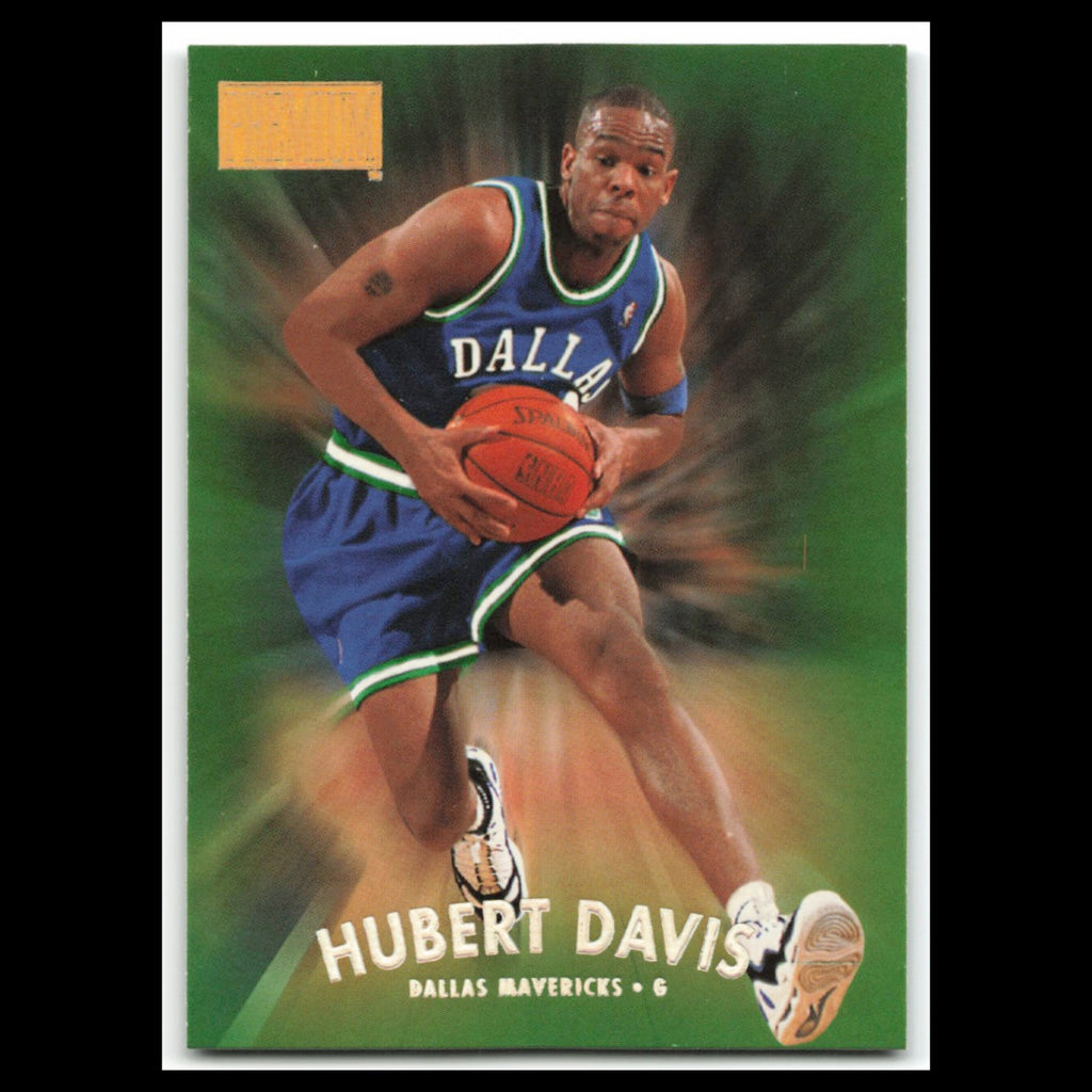 Hubert Davis #160 1997 SkyBox Premium Dallas Mavericks Basketball Card NBA NM