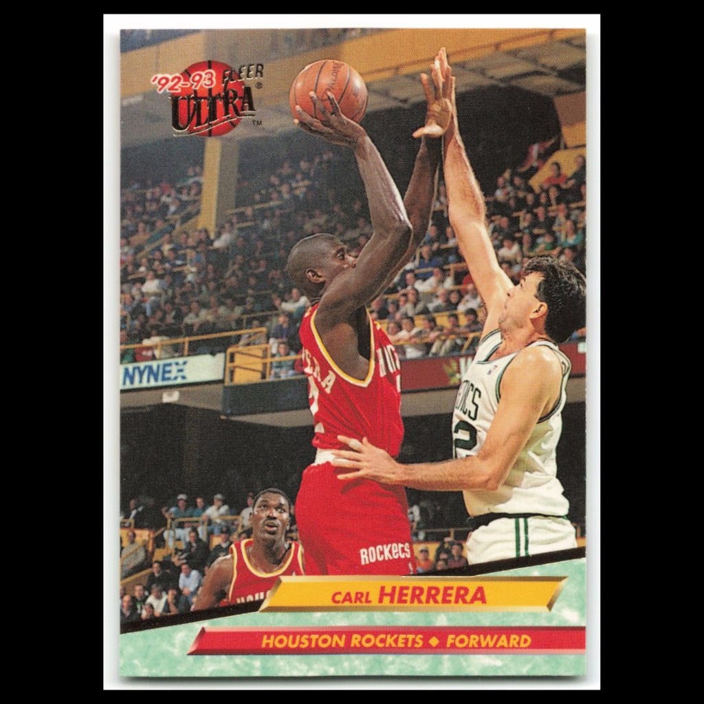 Carl Herrera #270 1992 Fleer Ultra Houston Rockets Basketball Card NBA NM