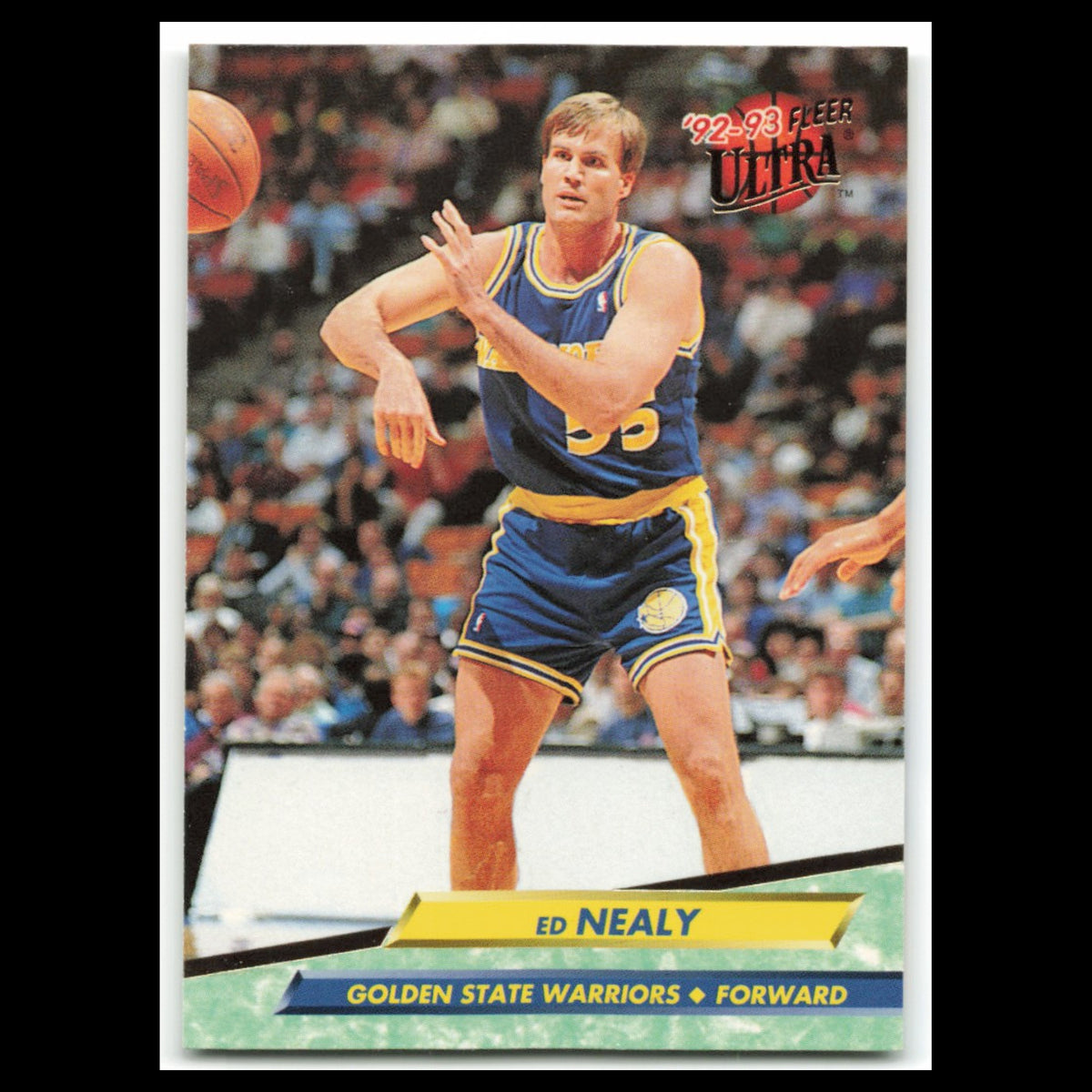 Ed Nealy #265 1992 Fleer Ultra Golden State Warriors Basketball Card NBA NM