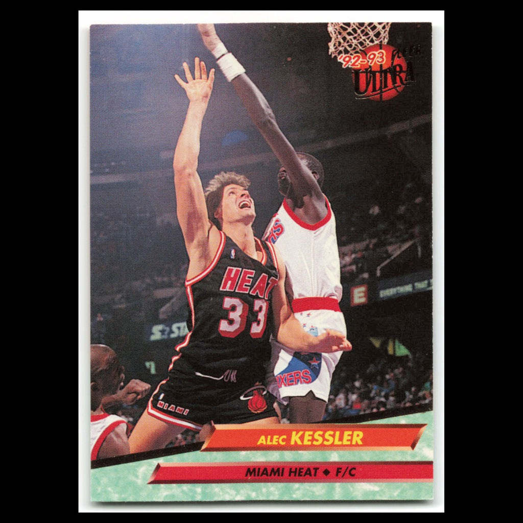Alec Kessler #292 1992 Fleer Ultra Miami Heat Basketball Card NBA NM