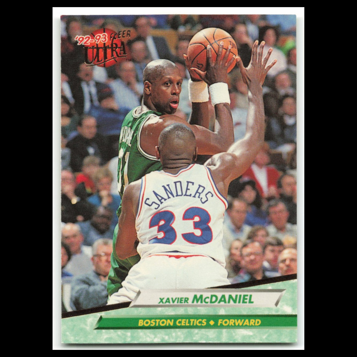 Xavier McDaniel #229 1992 Fleer Ultra Boston Celtics Basketball Card NBA NM