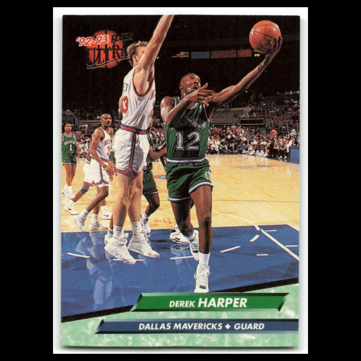 Derek Harper #42 1992 Fleer Ultra Dallas Mavericks Basketball Card NBA NM