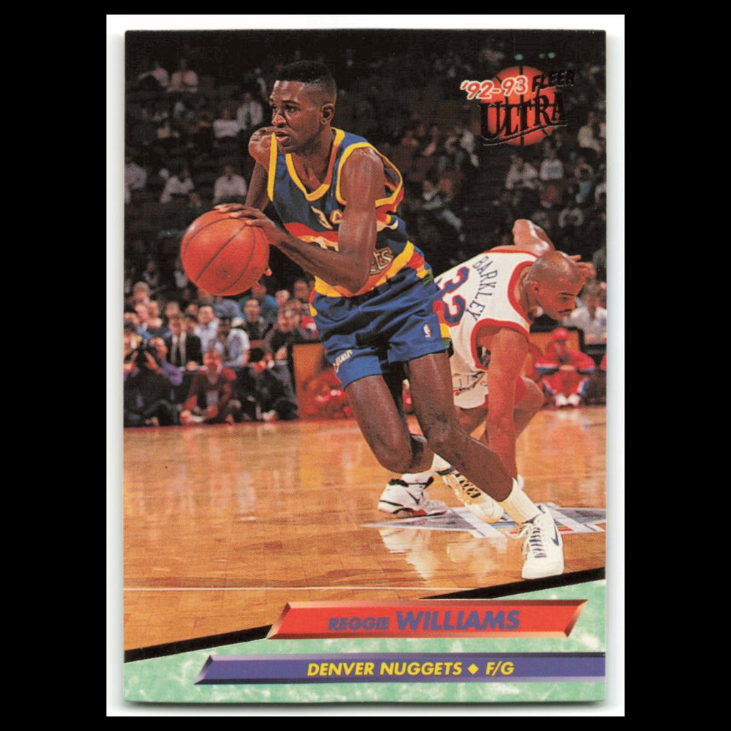 Reggie Williams #54 1992 Fleer Ultra Denver Nuggets Basketball Card NBA NM