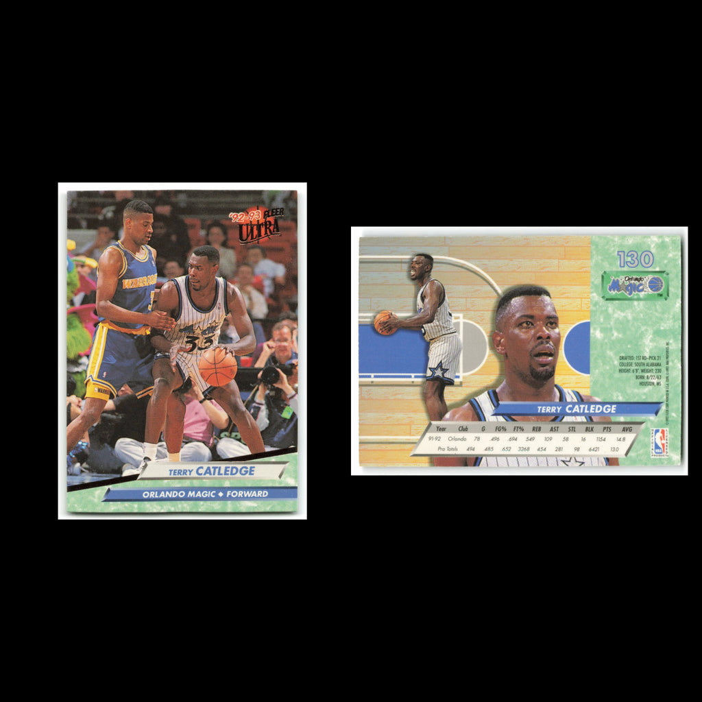 Terry Catledge #130 1992 Fleer Ultra Orlando Magic Basketball Card NBA NM