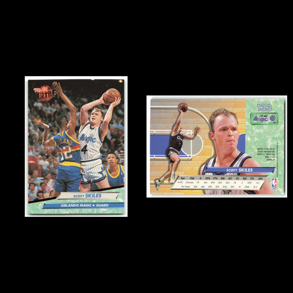Scott Skiles #133 1992 Fleer Ultra Orlando Magic Basketball Card NBA NM