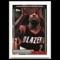 Mark Bryant #235 1992 Topps Portland Trail Blazers Basketball Card NBA NM