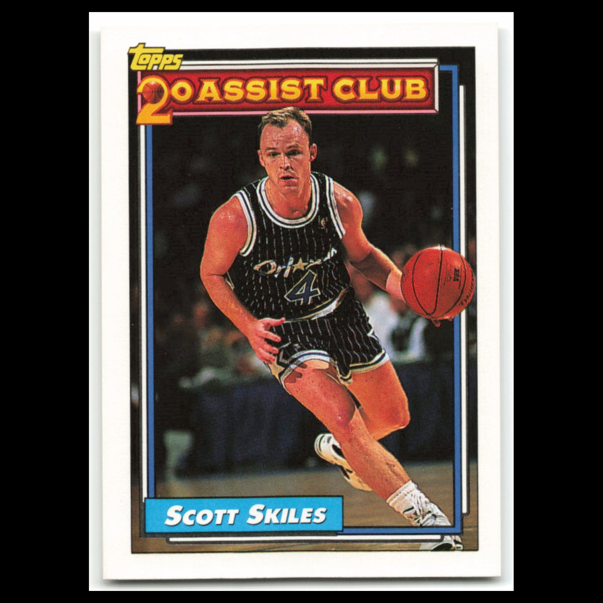 Scott Skiles #224 1992 Topps Orlando Magic Basketball Card NBA NM