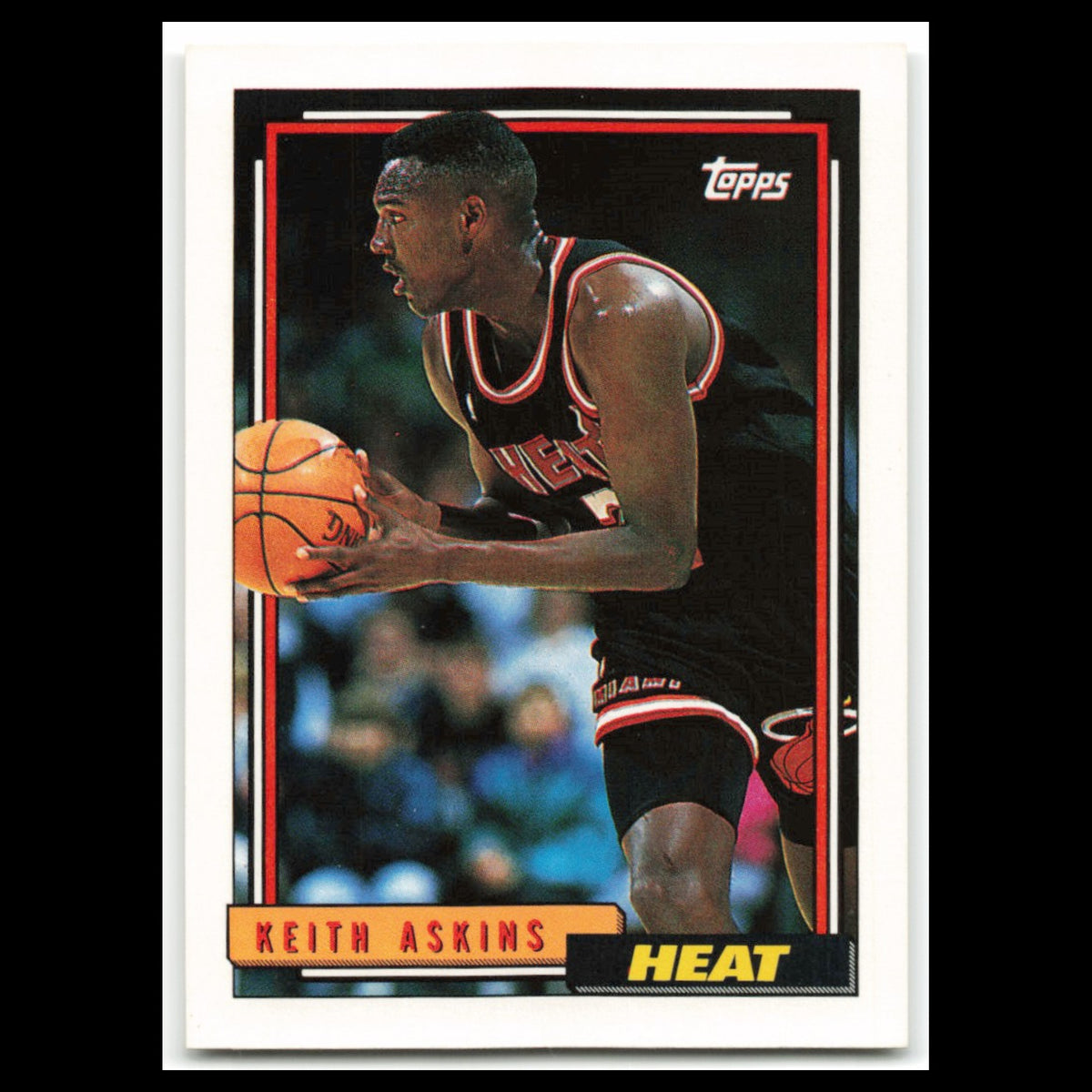 Keith Askins #273 1992 Topps Miami Heat Basketball Card NBA NM