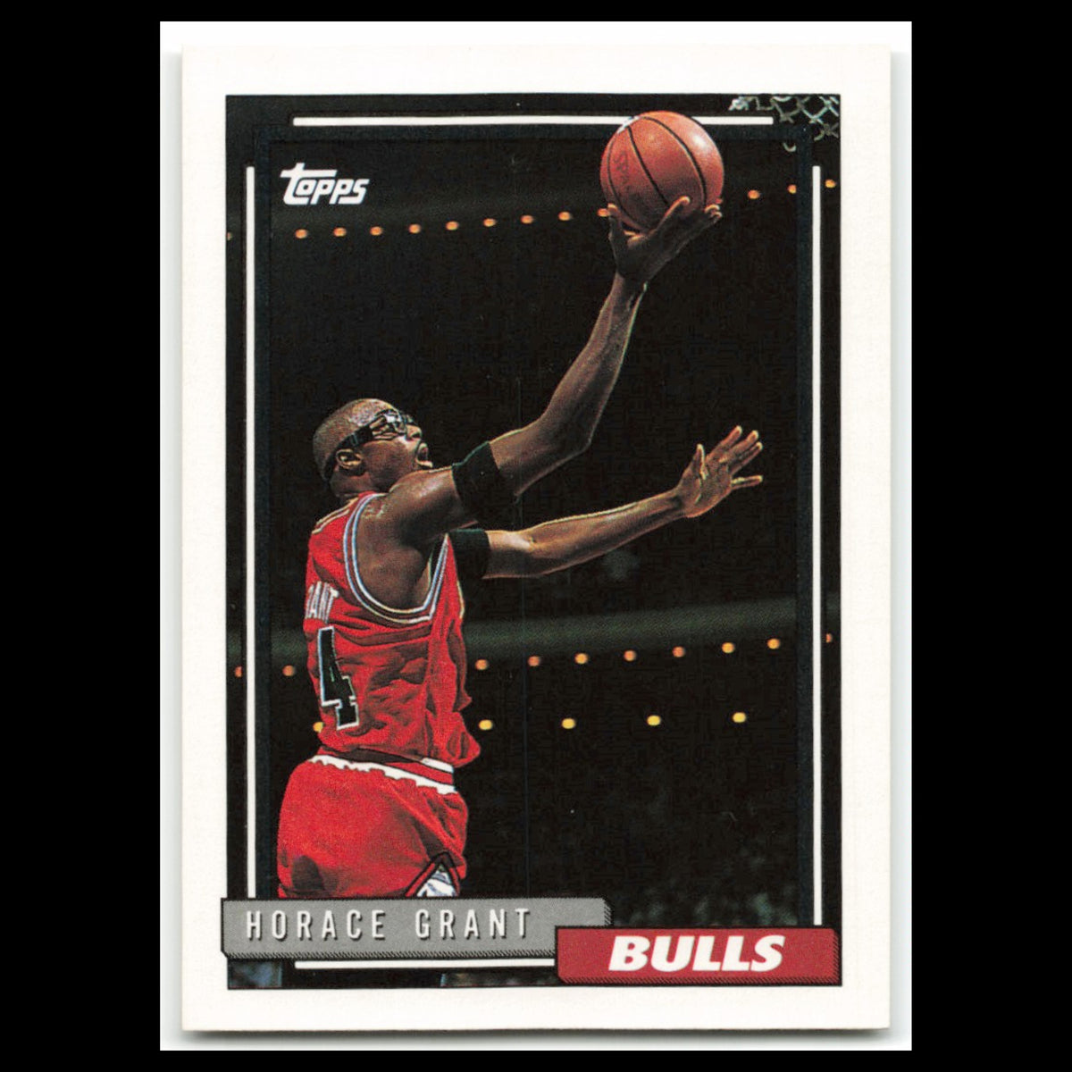Horace Grant #324 1992 Topps Chicago Bulls Basketball Card NBA NM