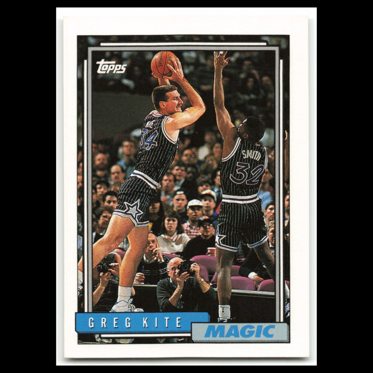 Greg Kite #332 1992 Topps Orlando Magic Basketball Card NBA NM