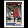 Buck Johnson #328 1992 Topps Washington Bullets Basketball Card NBA NM