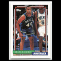 Walter Bond Rookie #339 1992 Topps Dallas Mavericks Basketball Card NBA NM