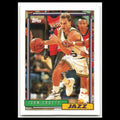 John Crotty Rookie #335 1992 Topps Utah Jazz Basketball Card NBA NM