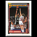 Terry Cummings #209 1992 Topps San Antonio Spurs Basketball Card NBA NM
