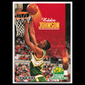 Eddie Johnson #230 1992 SkyBox Seattle SuperSonics Basketball Card NBA NM