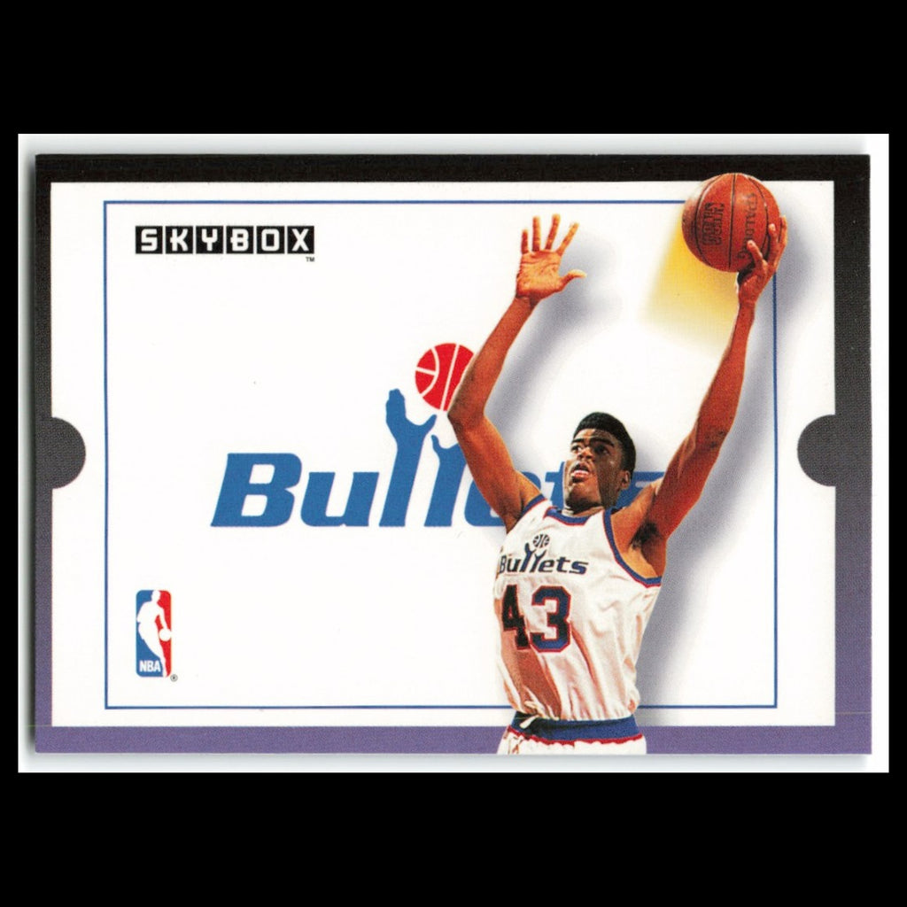 Team Card #308 1992 Skybox Washington Bullets Basketball Card NBA NM