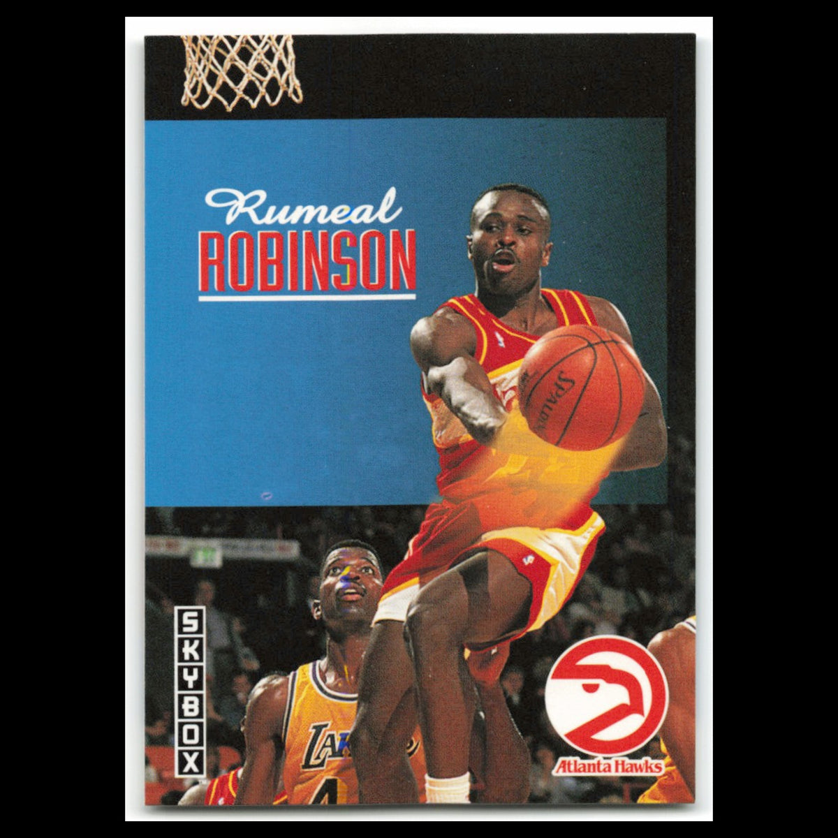 Rumeal Robinson #7 1992 SkyBox Atlanta Hawks Basketball Card NBA NM