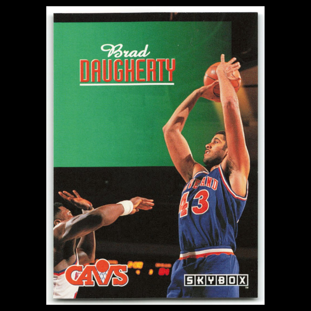 Brad Daugherty #39 1992 SkyBox Cleveland Cavaliers Basketball Card NBA NM