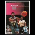 Kendall Gill #22 1992 SkyBox Charlotte Hornets Basketball Card NBA NM