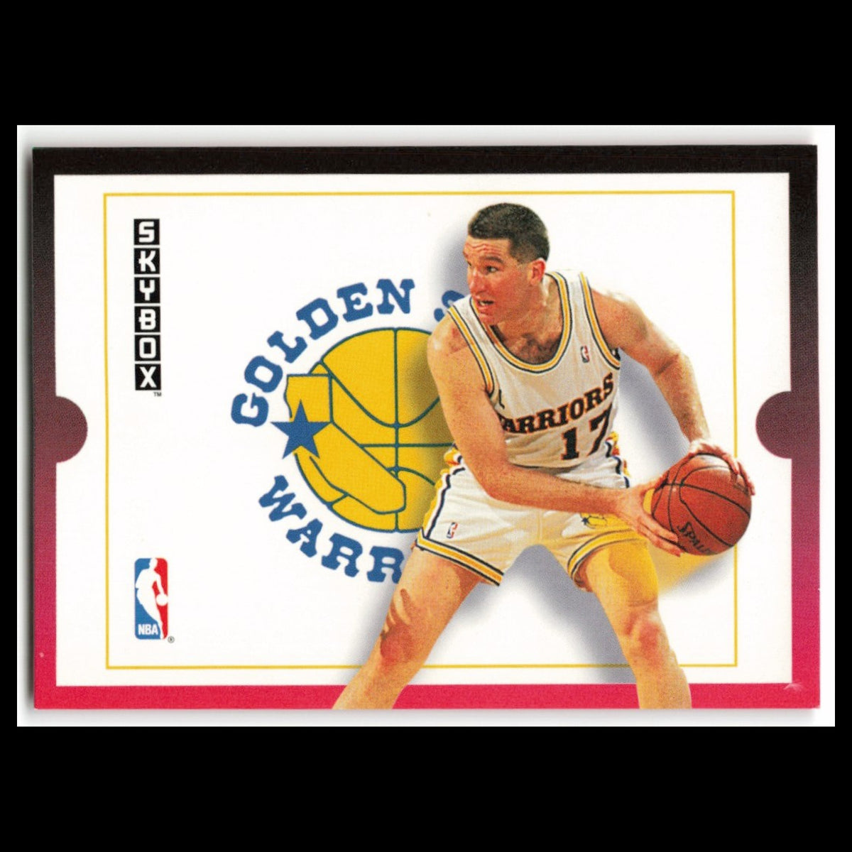 Gerald Wilkins #290 1992 SkyBox Golden State Warriors Basketball Card NBA NM