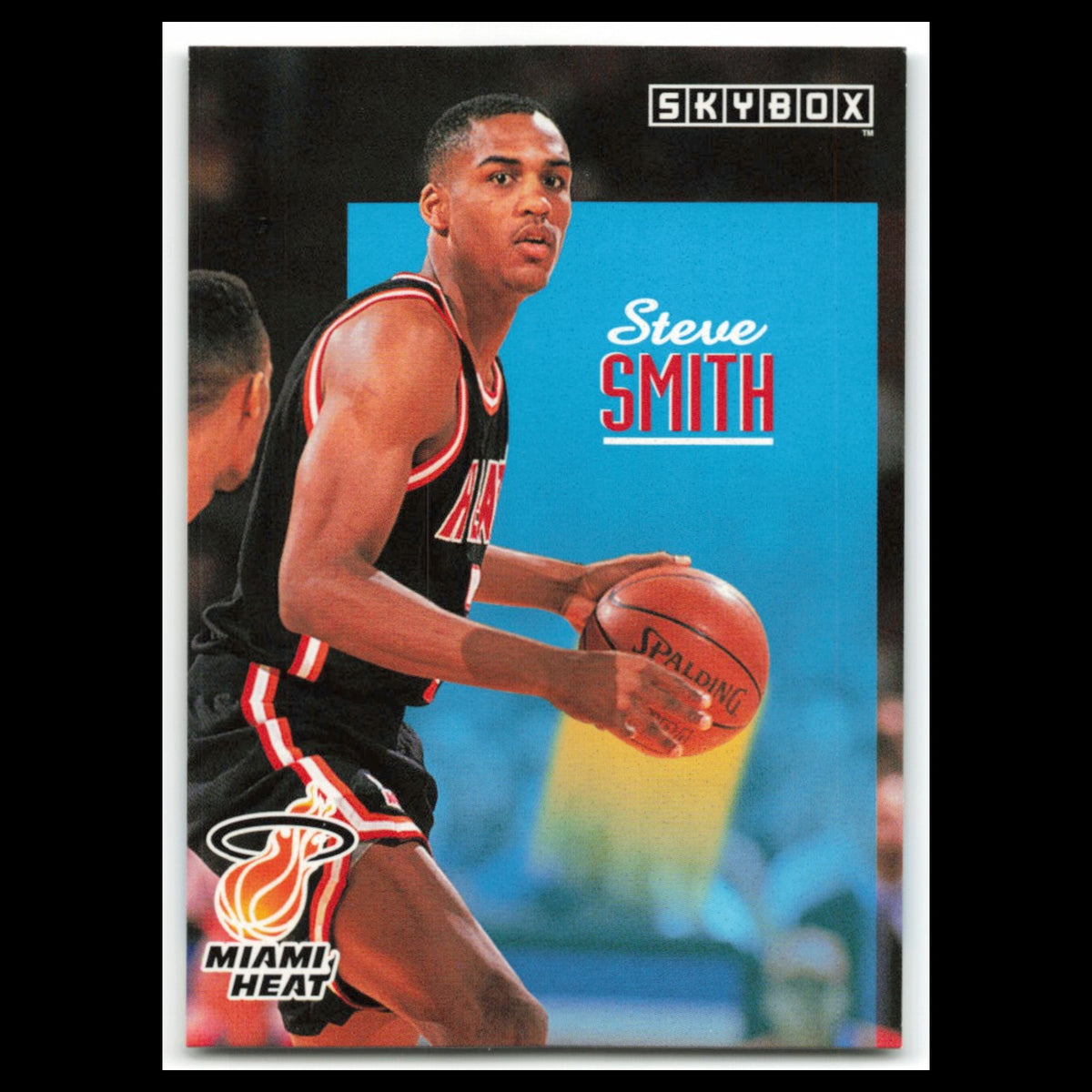 Steve Smith #131 1992 SkyBox Miami Heat Basketball Card NBA NM