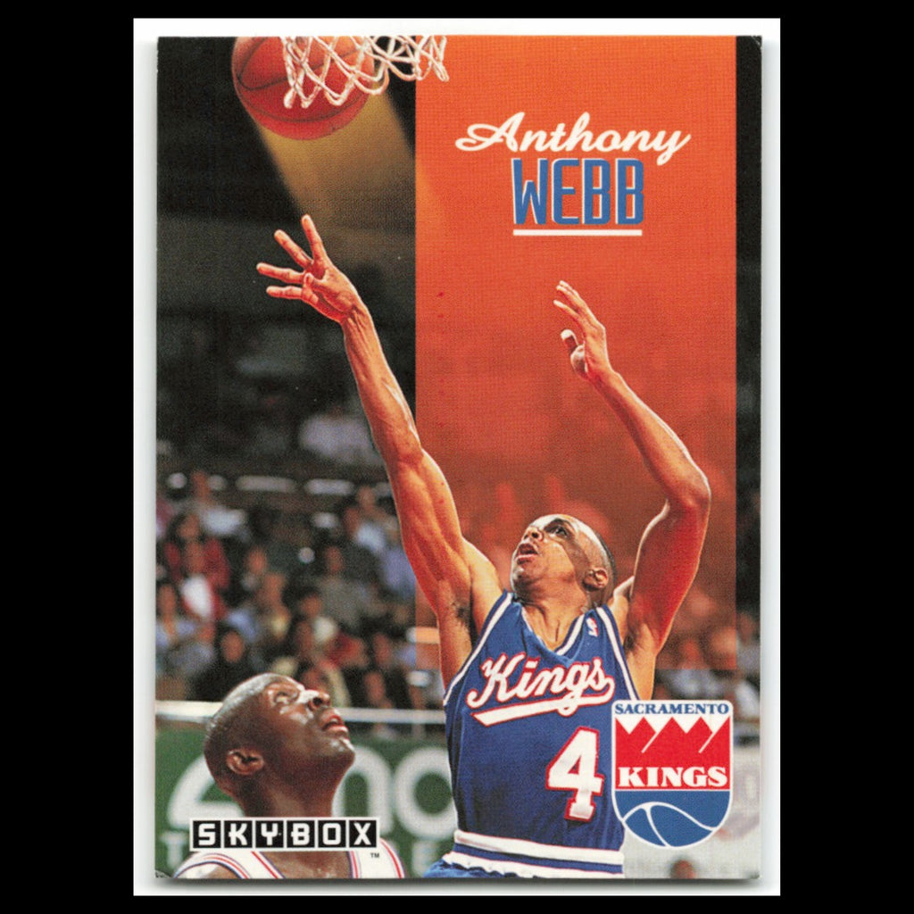 Spud Webb #217 1992 SkyBox Sacramento Kings Basketball Card NBA NM